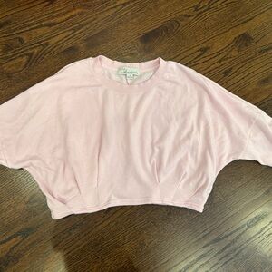 Vintage Havana cropped pink sweatshirt size M, like new